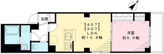 セントラルビューはなぶさの間取り画像