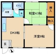 クレールヒロの間取り画像