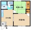 クレールヒロの間取り画像
