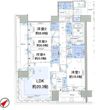 HARUMI FLAG SEA VILLAGE A棟の間取り画像