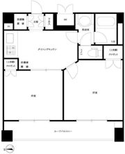 ルーブル高田馬場参番館の間取り画像