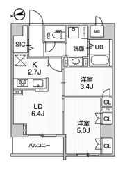 Alivis中野の間取り画像