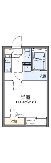 レオネクスト大倉山メルベーユⅢの間取り画像