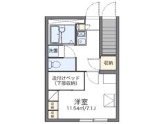 レオパレスヴィラ中村公園の間取り画像