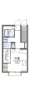 レオパレスヴィラ本町の間取り画像