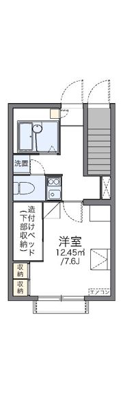 レオパレスヴィラ本町の間取り画像