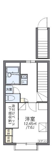 レオパレスヴィラ本町の間取り画像