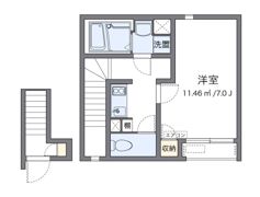 クレイノ中村本町の間取り画像