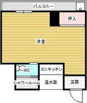 ニッシンセントラルレジデンスの間取り画像