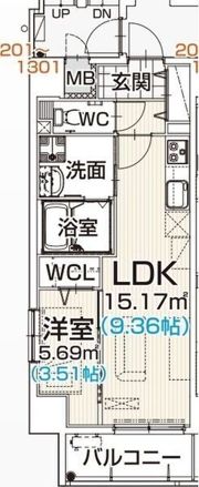 ザ・ラウンジ大須の間取り画像