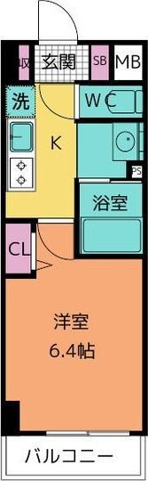 ラグゼナ上前津の間取り画像