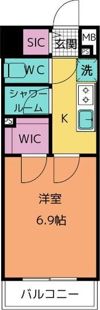 ラグゼナ上前津の間取り画像