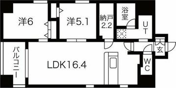 ポルタニグラ千代田の間取り画像