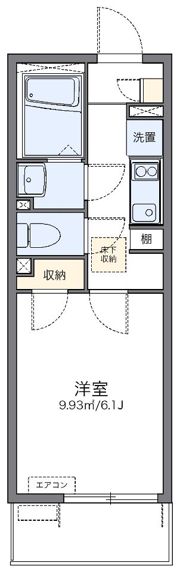 レオネクストライフワン長筬の間取り画像