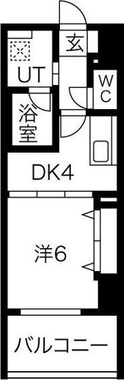 さくらHills NISHIKI Platinum Residenceの間取り画像