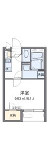 クレイノボンヌシャンス中村の間取り画像