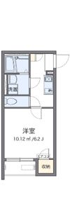 クレイノボンヌシャンス中村の間取り画像