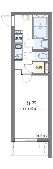クレイノSIBの間取り画像