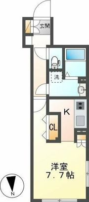 ルミナスパレス千代田の間取り画像