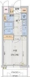 プレサンス鶴舞駅前ブリリアントの間取り画像