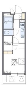 レオパレスTWOビレッジの間取り画像