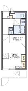 レオパレスライフワンの間取り画像