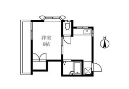 グリーンコーポR＆Yの間取り画像