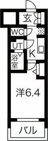 メイクス鶴舞Ⅱの間取り画像