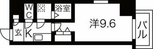メイクス上前津Ⅱの間取り画像