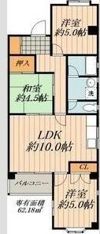 ベルパレス千代田の間取り画像