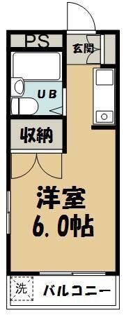 シティフラット25の間取り画像