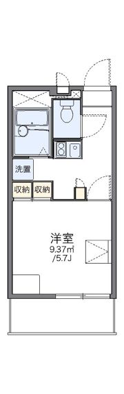 レオパレスアマルティアの間取り画像