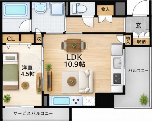 間取図