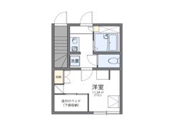 レオパレスロブレの間取り画像