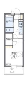 レオパレス中島町の間取り画像