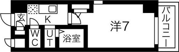 アセーラ新栄の間取り画像