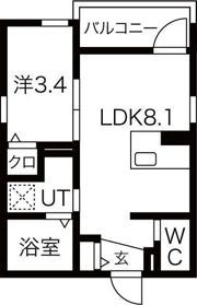 Anecis 橘の間取り画像