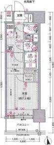 エスリード上前津ツヴァイテの間取り画像