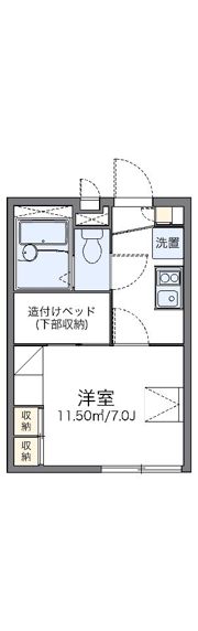 レオパレスJokerの間取り画像