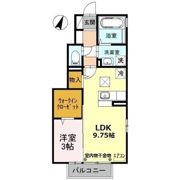 モダンヒル 壱番館の間取り画像