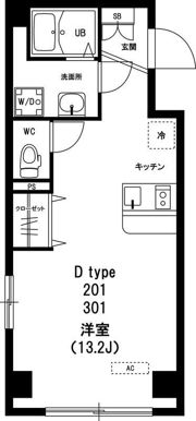 リブリ・Solashitaの間取り画像