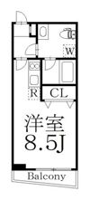 VERT COURT HIGASHIYAMAの間取り画像