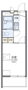 レオパレス城屋敷110の間取り画像