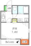 グレイス雷電の間取り画像