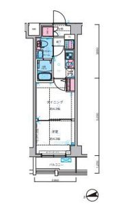 ガリシア中野新井薬師の間取り画像