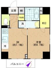 アリーチェ中落合の間取り画像