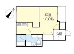 karin散歩の間取り画像