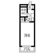 ラポールまるとみの間取り画像