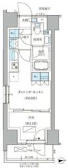 パークアクシス品川天王洲アイルの間取り画像