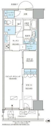 パークアクシス品川天王洲アイルの間取り画像